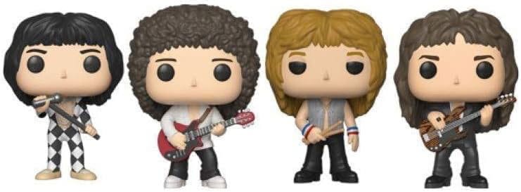 Queen POP! Movies Vinyl Figure 4-Pack 9 cm 0889698668446