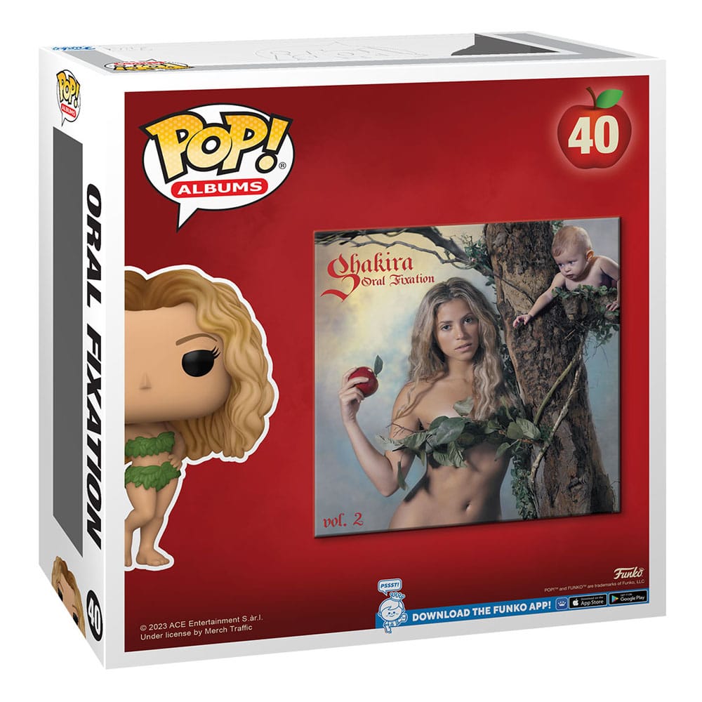 Shakira POP! Albums Vinyl Figure Oral Fixation 9 cm 0889698673761