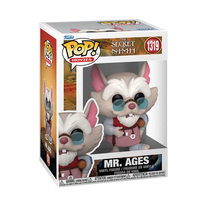 The Secret of NIMH POP! Movies Vinyl Figure Mr. Ages 9 cm 0889698674362