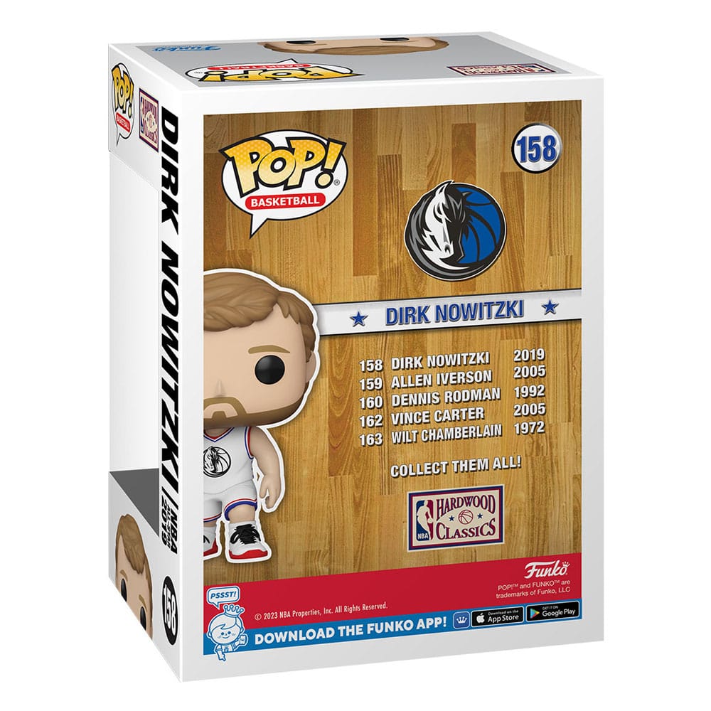 NBA Legends POP! Sports Vinyl Figure Dirk Nowitzki (2019) 9 cm 0889698674881