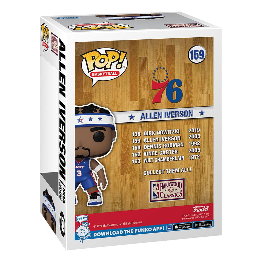 NBA Legends POP! Sports Vinyl Figure Allen Iv 0889698674898