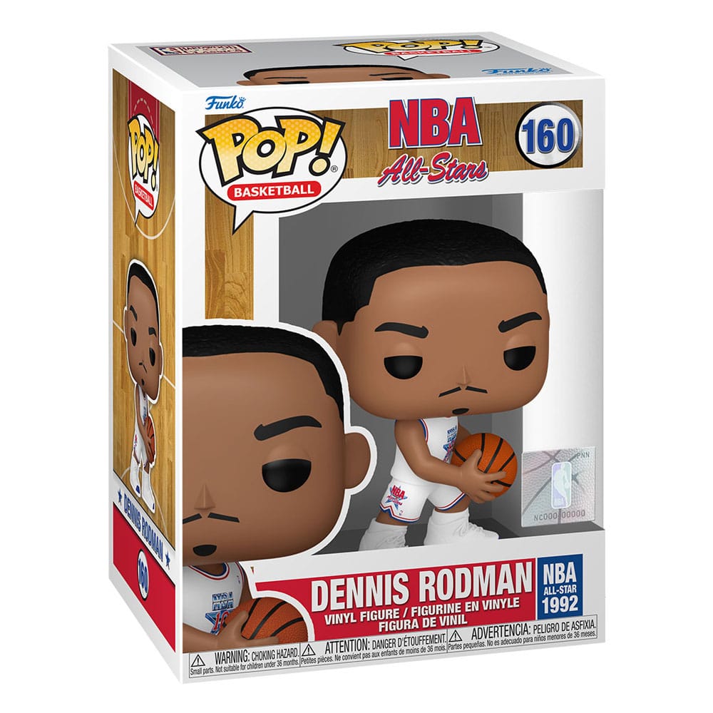 NBA Legends POP! Sports Vinyl Figure Dennis R 0889698674904