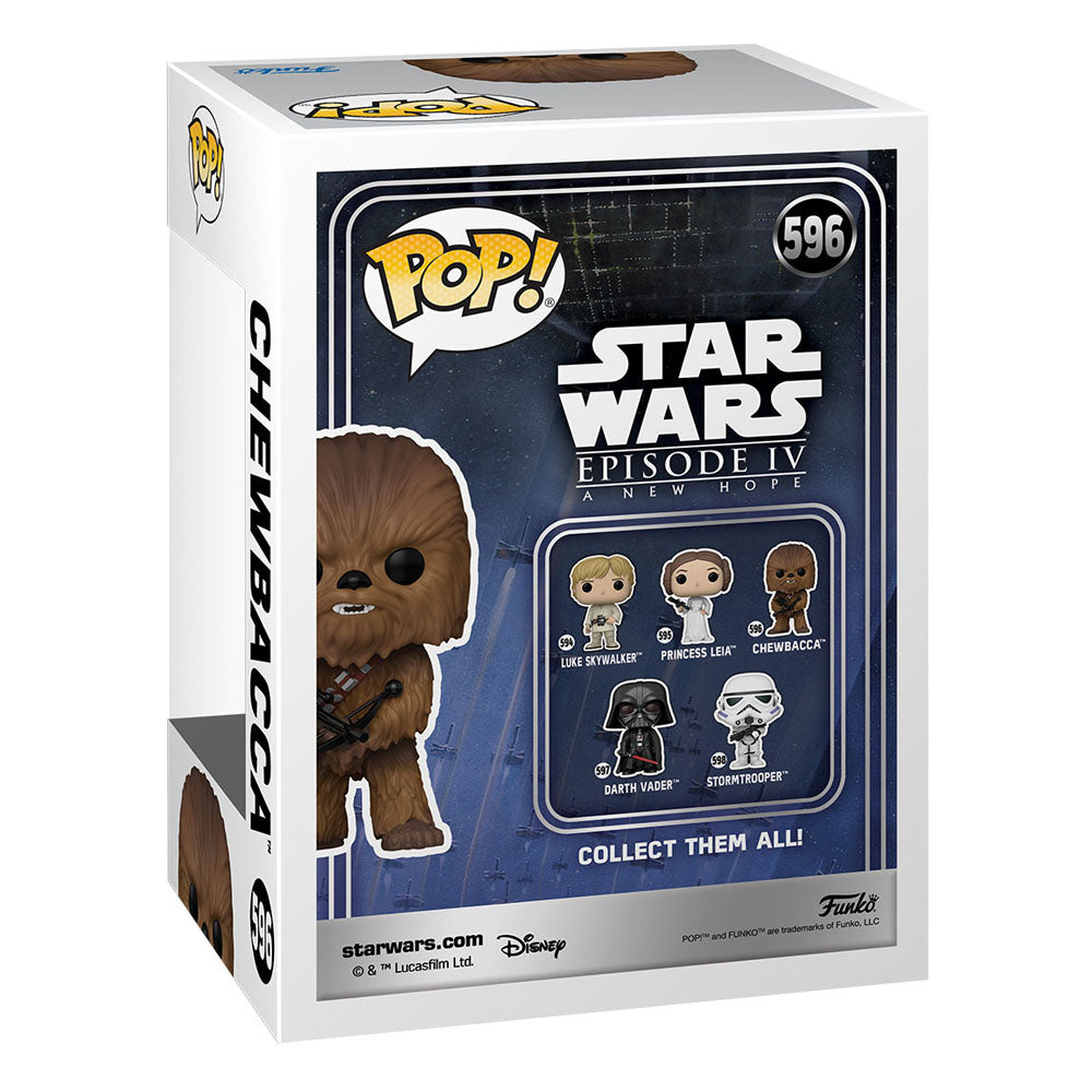 Star Wars New Classics POP! Star Wars Vinyl Figure Chewbacca 9 cm 0889698675338