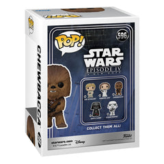 Star Wars New Classics POP! Star Wars Vinyl Figure Chewbacca 9 cm 0889698675338