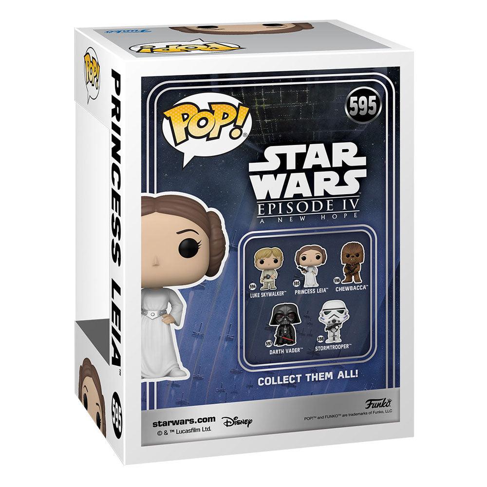 Star Wars New Classics POP! Star Wars Vinyl Figure Leia 9 cm 0889698675352