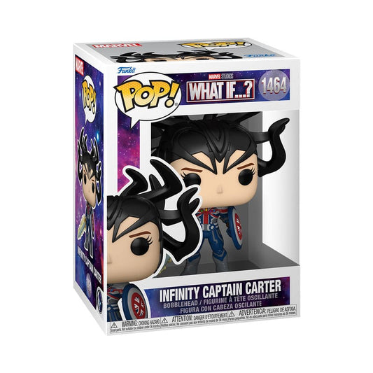 What If...? POP! Animation Vinyl Figure Infinity Captain Carter 9 cm 0889698680462