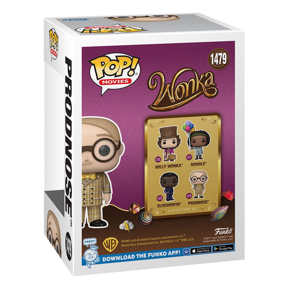 Willy Wonka & the Chocolate Factory POP! Movies Vinyl Figure Prodnose 9 cm 0889698680905