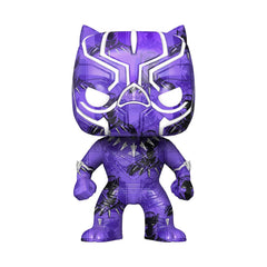 Marvel POP! Artist Series Vinyl Figure Black Panther Special Edition 9 cm 0889698682510