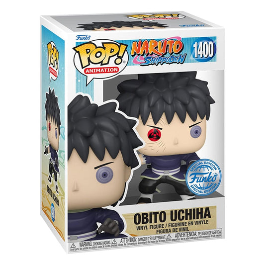 Naruto Pop! Animation Vinyl Figure Obito Uchiha 9 cm 0889698682701