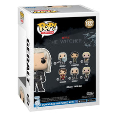 The Witcher POP! TV Vinyl Figure Geralt w/ sword (GW) 9 cm 0889698686464