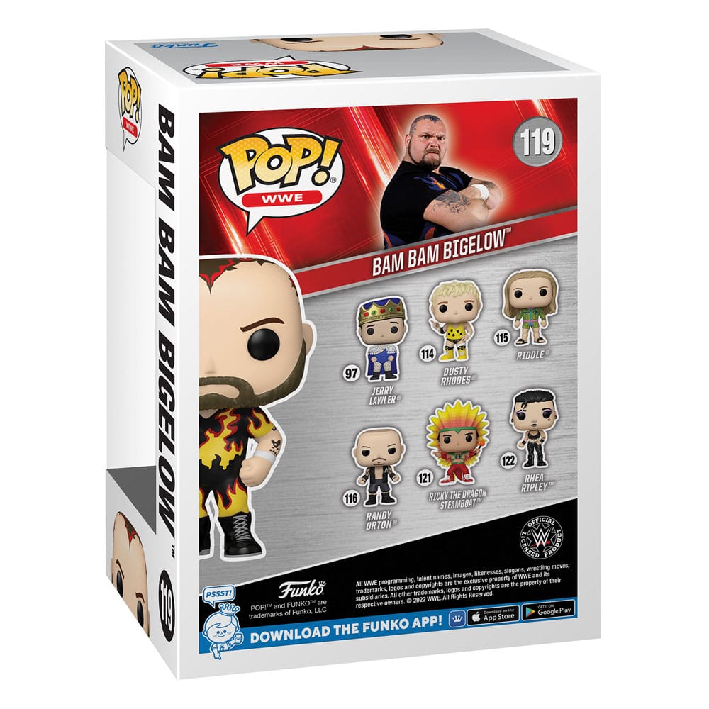 WWE POP! Vinyl Figure Bam Bam Bigelow (GW) 9  0889698689618