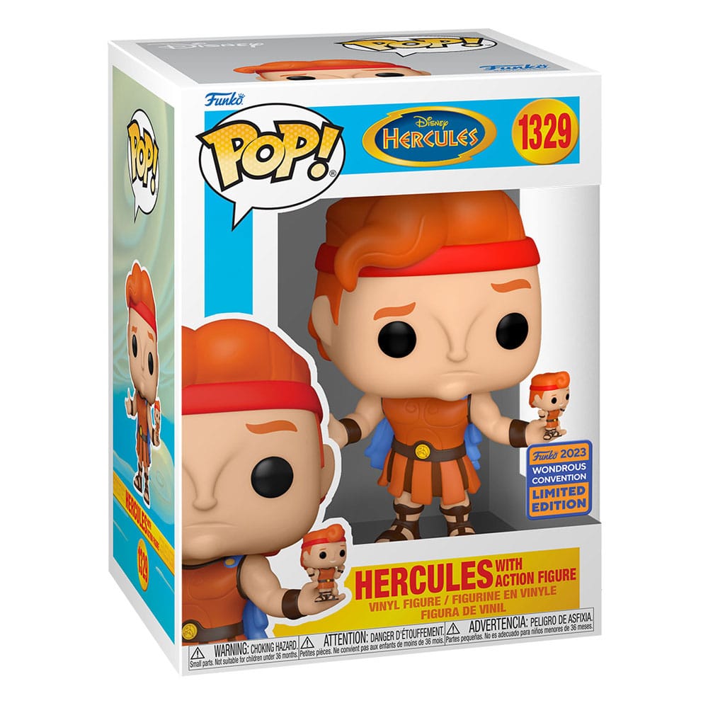 Hercules POP! Disney Vinyl Figure ercules w/ Action Figure 9 cm 0889698693707