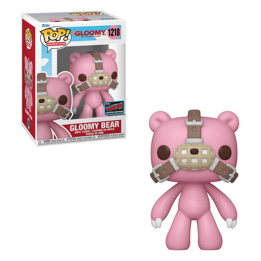 Gloomy Bear POP! Animation Vinyl Figures Gloomy The Naughty Grizzly Flocked Chase 9 cm 0889698694087