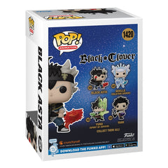 Black Clover POP! Animation Vinyl Figure Asta 9 cm 0889698705684