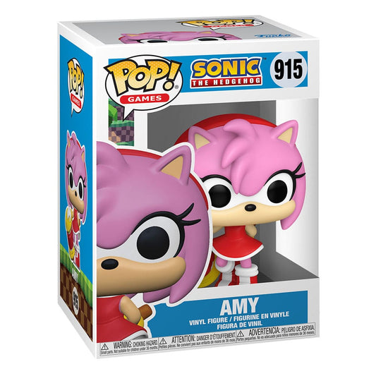 Sonic the Hedgehog POP! Games Vinyl Figure Amy Rose 9 cm 0889698705820