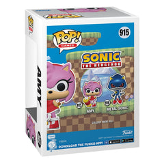 Sonic the Hedgehog POP! Games Vinyl Figure Amy Rose 9 cm 0889698705820