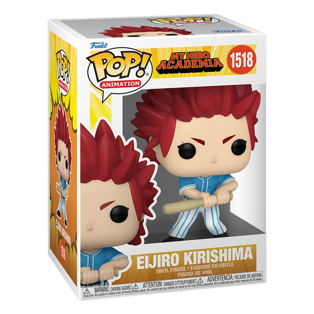 My Hero Academia - Hero League Baseball POP! Animation Vinyl Figure Kirishima 9 cm 0889698706155