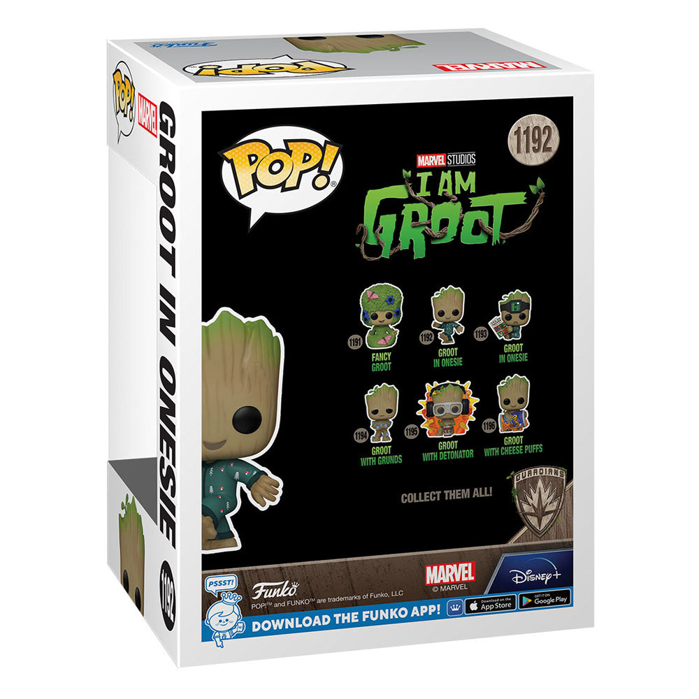 I Am Groot POP! Vinyl Figure Groot PJs (dancing) 9 cm 0889698706506