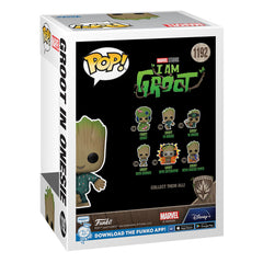 I Am Groot POP! Vinyl Figure Groot PJs (dancing) 9 cm 0889698706506