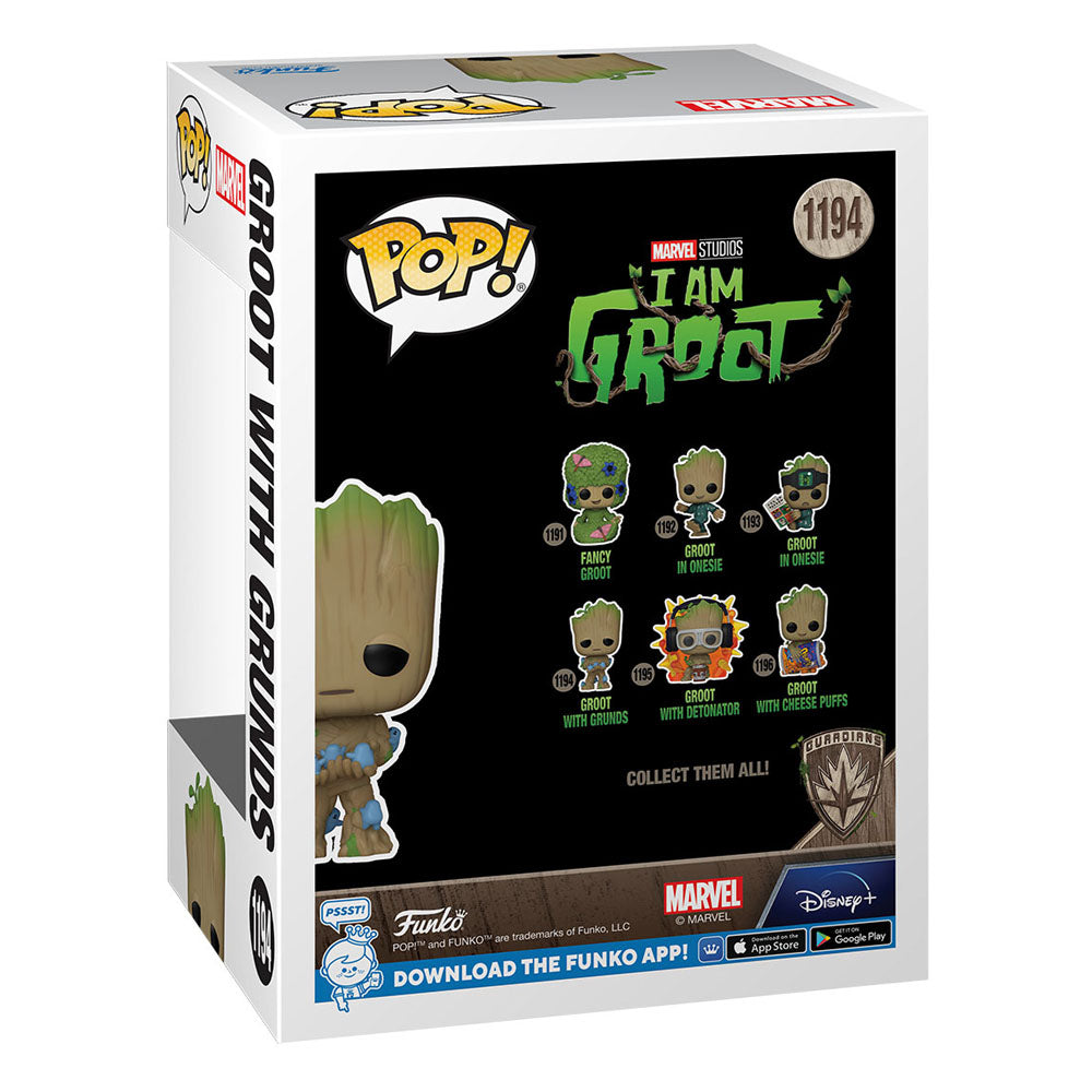 I Am Groot POP! Vinyl Figure Groot w/ Grunds 9 cm 0889698706520