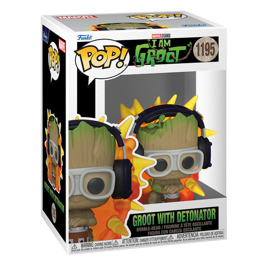 I Am Groot POP! Vinyl Figure Groot w/ detonator 9 cm 0889698706537