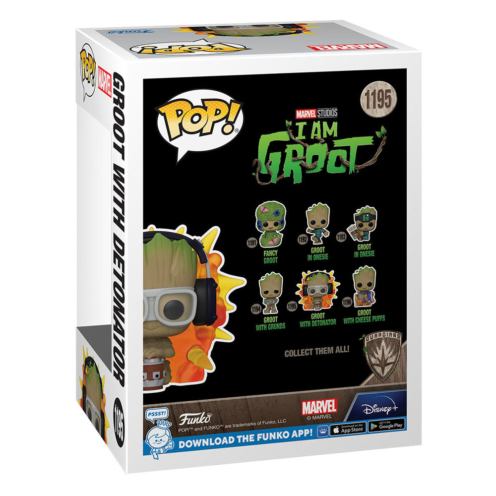 I Am Groot POP! Vinyl Figure Groot w/ detonator 9 cm 0889698706537