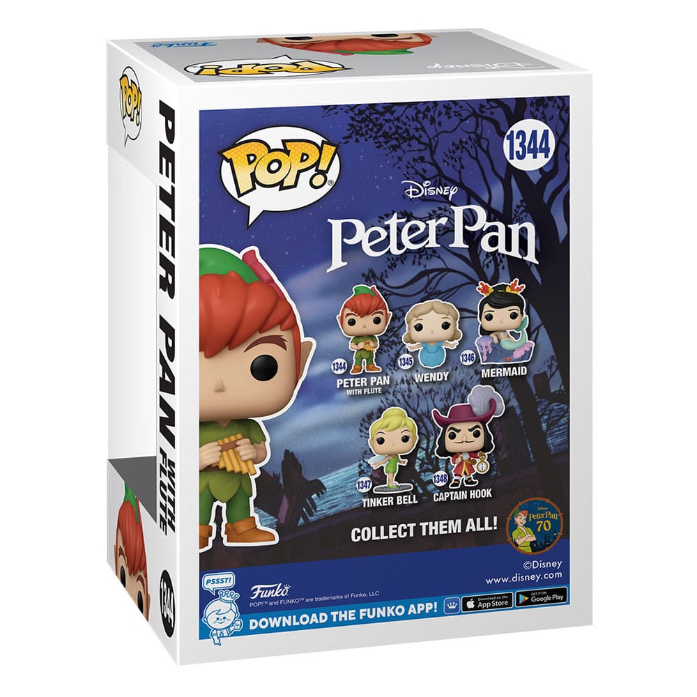 Peter Pan 70th Anniversary POP! Disney Vinyl Figure Peter 9 cm 0889698706971