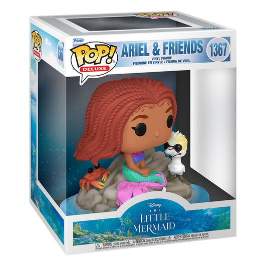 The Little Mermaid POP! Deluxe Vinyl Figure Ariel & Friends 9 cm 0889698707312