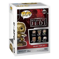 Star Wars Return of the Jedi 40th Anniversary POP! Vinyl Figure C3P0 in chair 9 cm 0889698707442