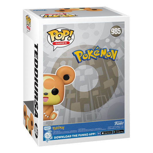 Pokemon POP! Games Vinyl Figure Teddiursa(EMEA) 9 cm 0889698709361