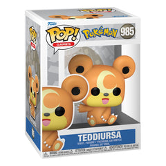 Pokemon POP! Games Vinyl Figure Teddiursa(EMEA) 9 cm 0889698709361