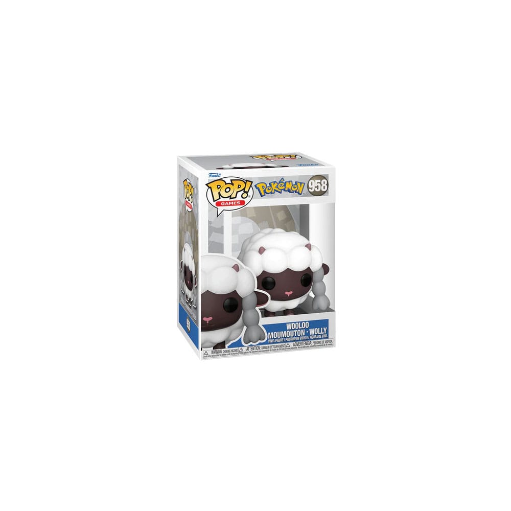 Pokemon POP! Games Vinyl Figure Wooloo (EMEA) 9 cm 0889698709781