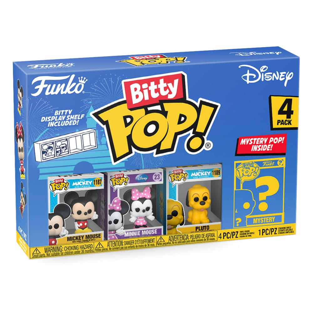 Disney Bitty POP! Vinyl Figure 4-Pack Mickey 2,5 cm 0889698713191