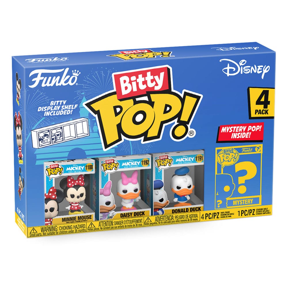 Disney Bitty POP! Vinyl Figure 4-Pack Minnie  0889698713207