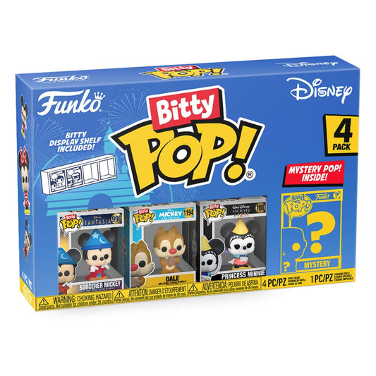 Disney Bitty POP! Vinyl Figure 4-Pack Sorcere 0889698713214
