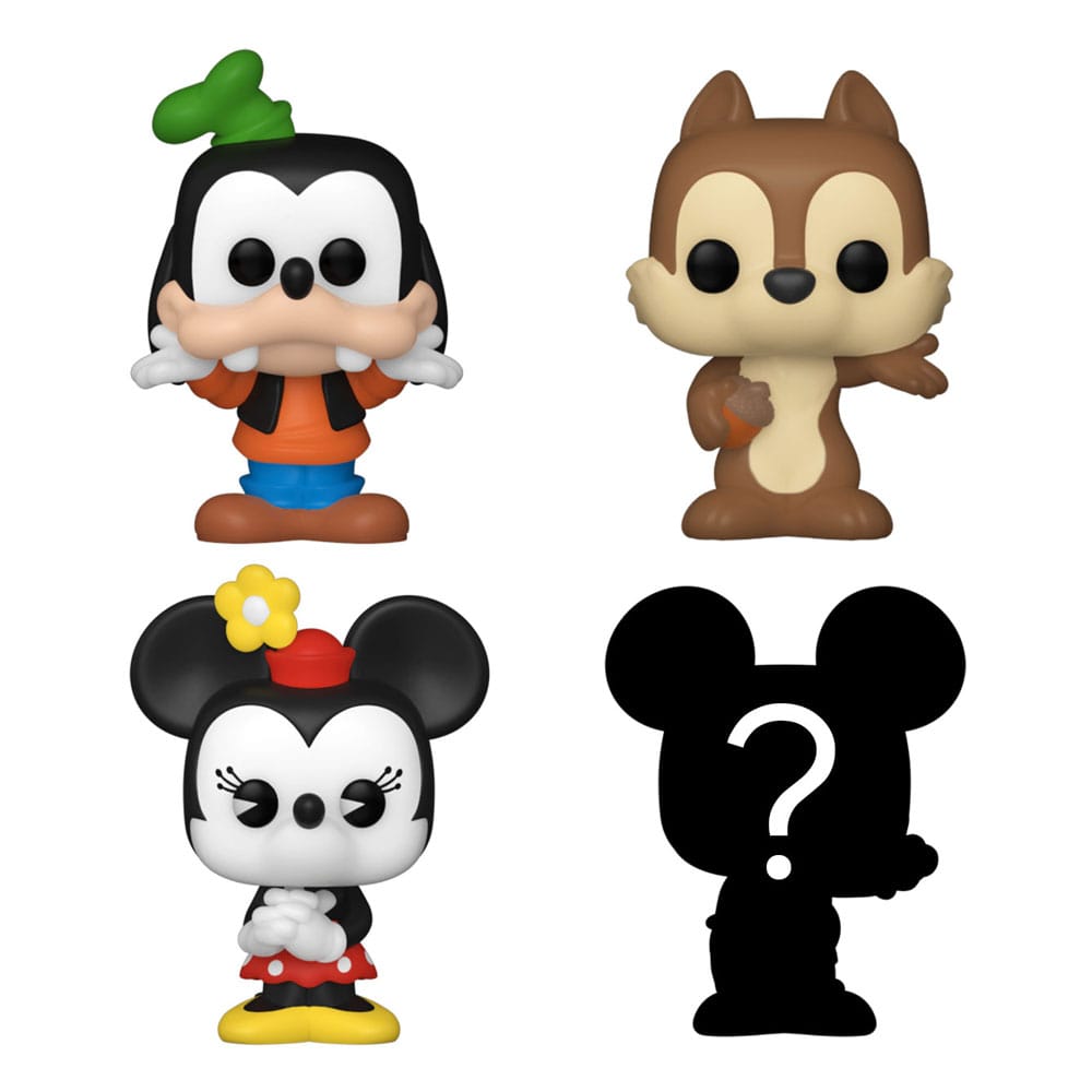 Disney Bitty POP! Vinyl Figure 4-Pack Goofy 2,5 cm 0889698713221