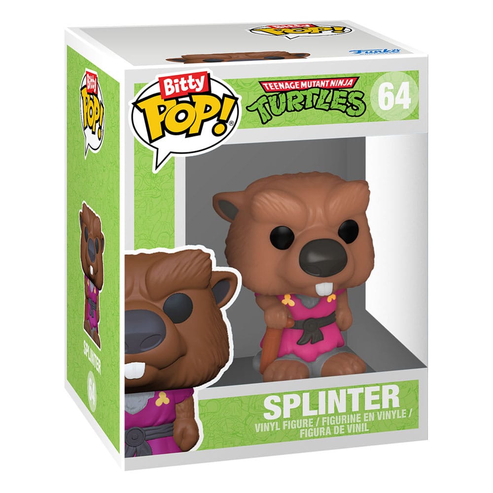 Teenage Mutant Ninja Turtles Bitty POP! Vinyl Figure 4-Pack Splinter 2,5 cm 0889698715096