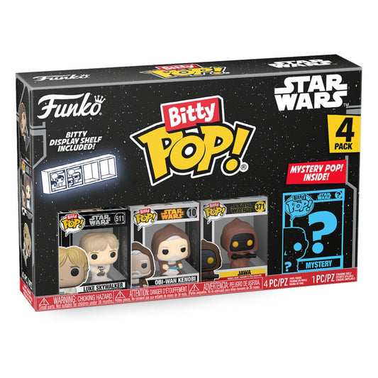 Star Wars Bitty POP! Vinyl Figure 4-Pack Luke 2,5 cm 0889698715119