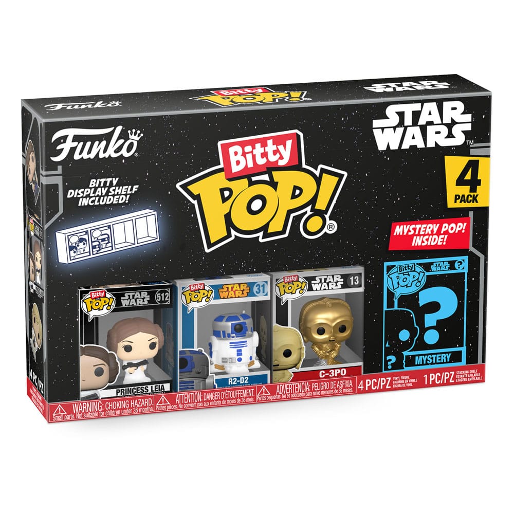 Star Wars Bitty POP! Vinyl Figure 4-Pack Leia 2,5 cm 0889698715126