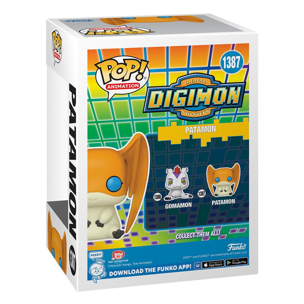 Digimon POP! Animation Vinyl Figure Patamon 9 cm 0889698720571