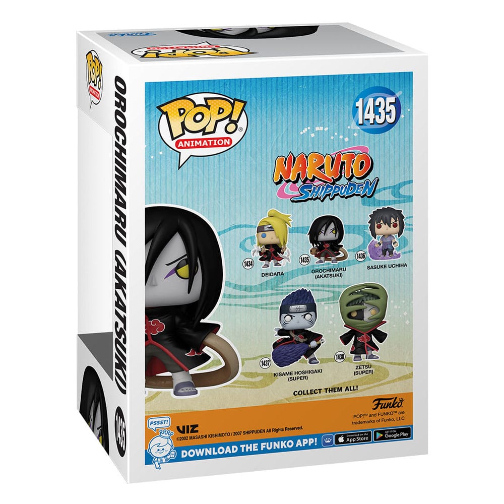 Naruto Pop! Animation Vinyl Figure Orochimaru 9 cm 0889698720717