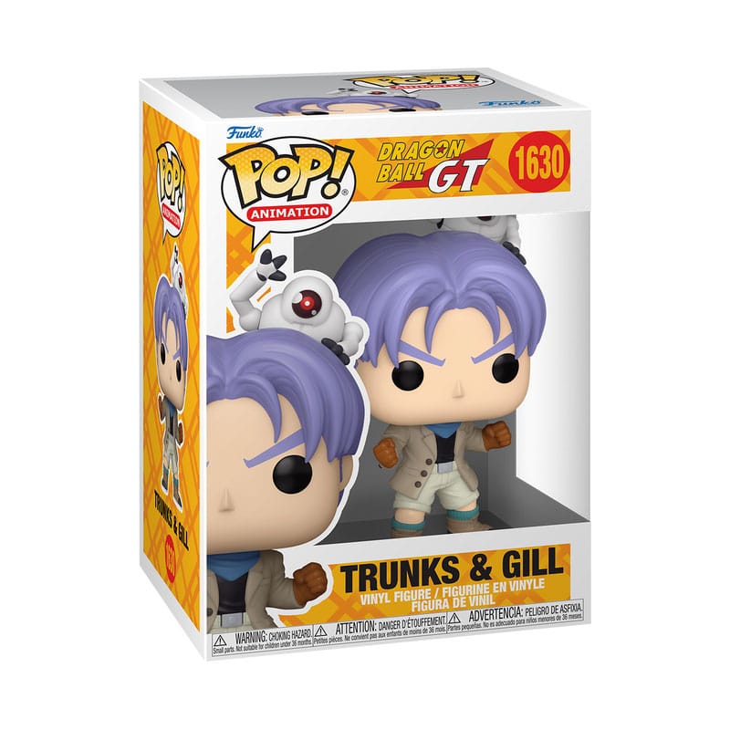 Dragon Ball GT POP! Animation Vinyl Figure Trunks & Gill 9 cm 0889698720922