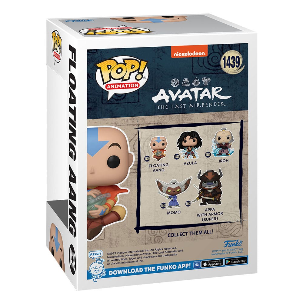 Avatar The Last Airbender POP! Animation Vinyl Figure Aang Floating 9 cm 0889698720991