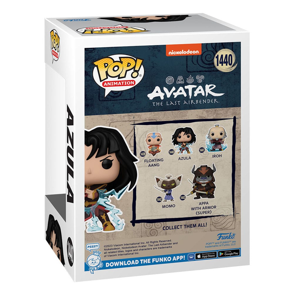 Avatar The Last Airbender POP! Animation Vinyl Figure Azula Lightning 9 cm 0889698721004