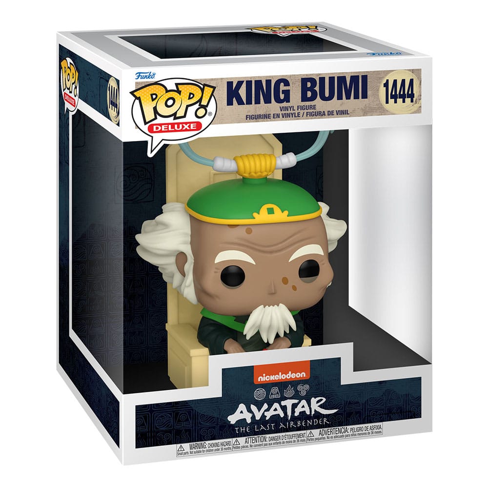 Avatar The Last Airbender POP! Deluxe Vinyl Figure King Bumi 9 cm 0889698721028