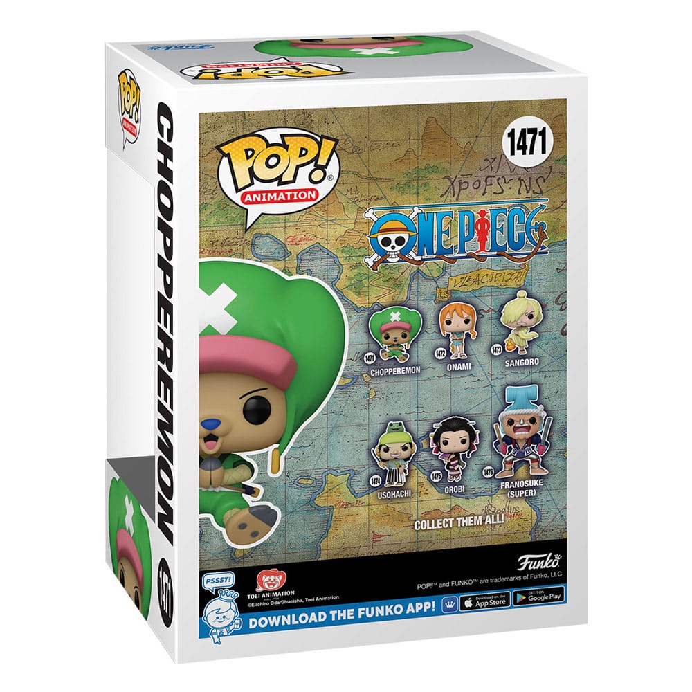 One Piece POP! Animation Vinyl Figure Chopper 0889698721066