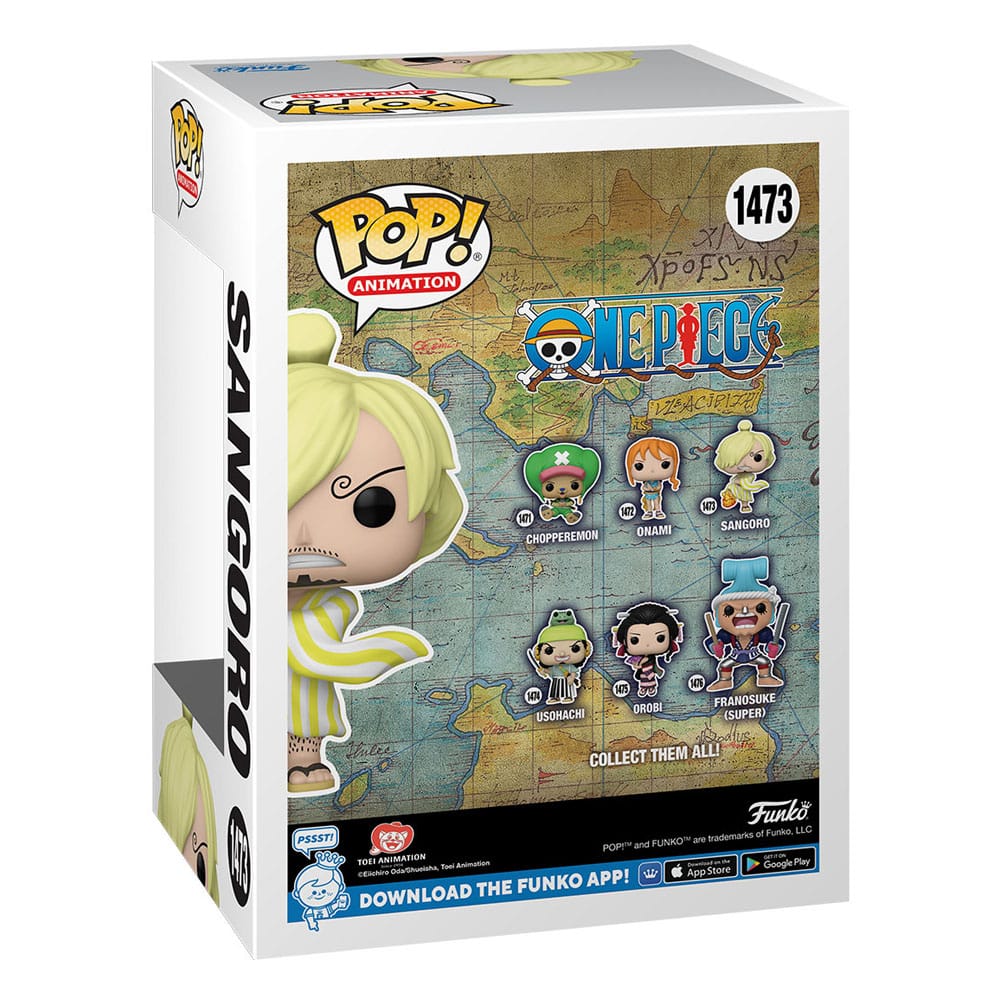 One Piece POP! Animation Vinyl Figure Sangoro 0889698721080