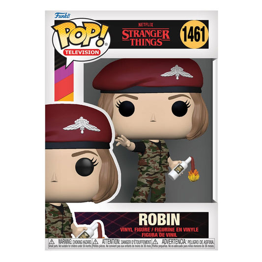 Stranger Things POP! TV Vinyl Figure Hunter Robin with Cocktail 9 cm 0889698721400