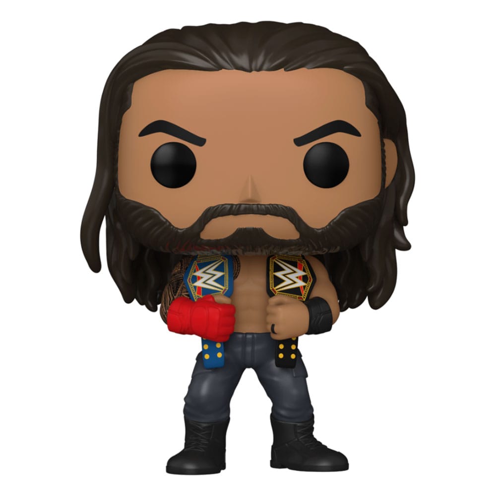 WWE POP! Vinyl Figure Roman Reigns w/Belts 9 cm 0889698722339