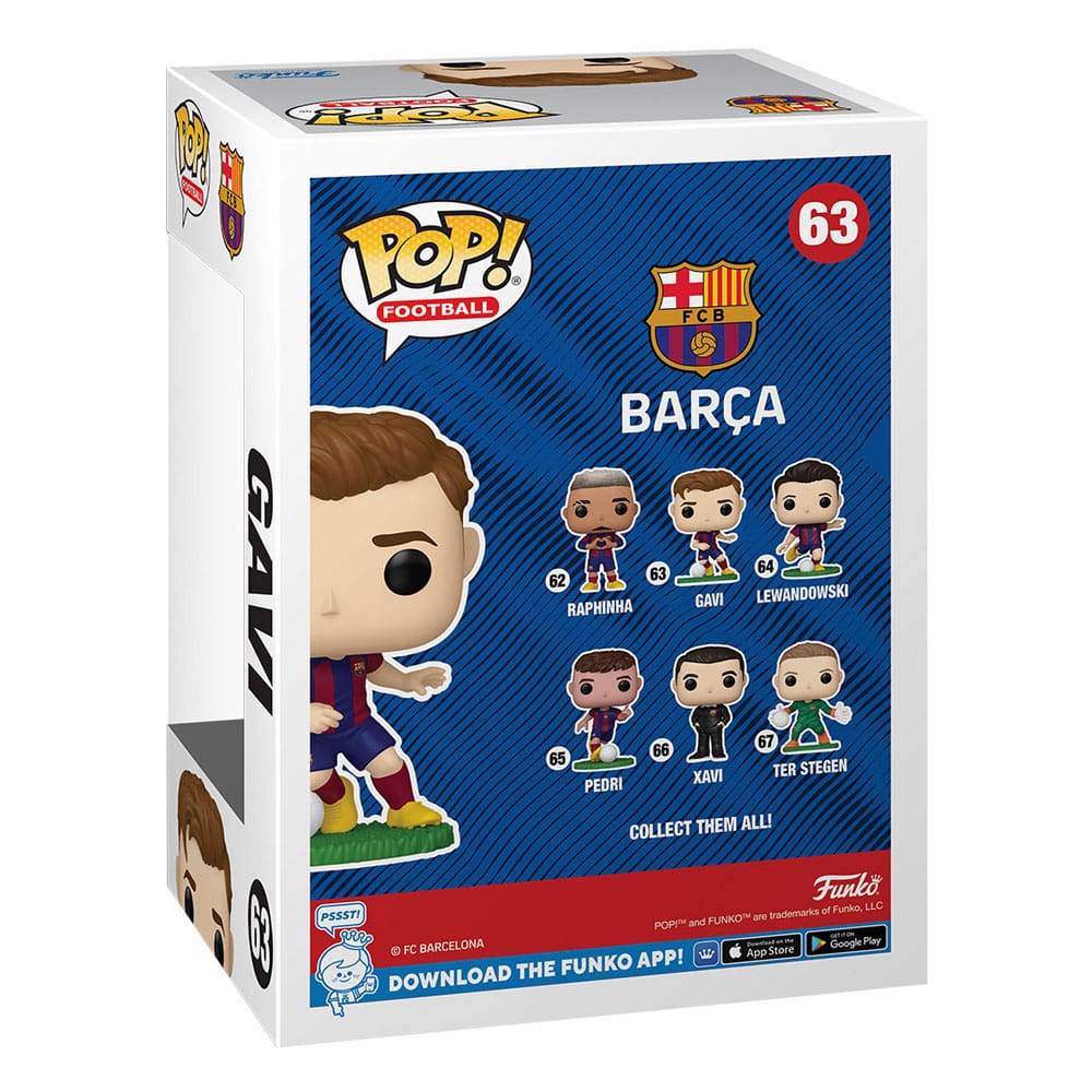 EFL POP! Football Vinyl Figure Barcelona - Gavi 9 cm 0889698722353